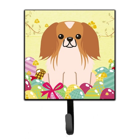 Jensendistributionservices Easter Eggs Pekingnese Red White Leash or Key Holder MI1719271